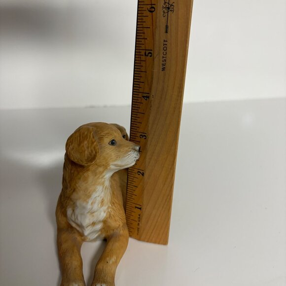 Homco Golden Retriever Mother and Puppy Figurine 5.5inx3in Vintage Porcelain 147 - Picture 7 of 7